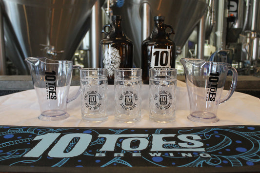 10 Toes GlassWare