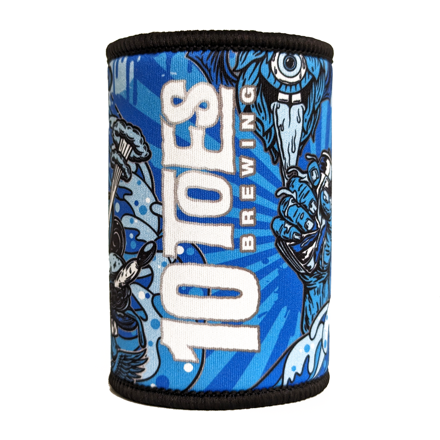 Stubby Cooler -Pipeline Blue