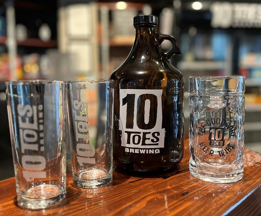10 Toes GlassWare