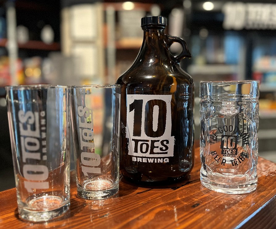 10 Toes GlassWare